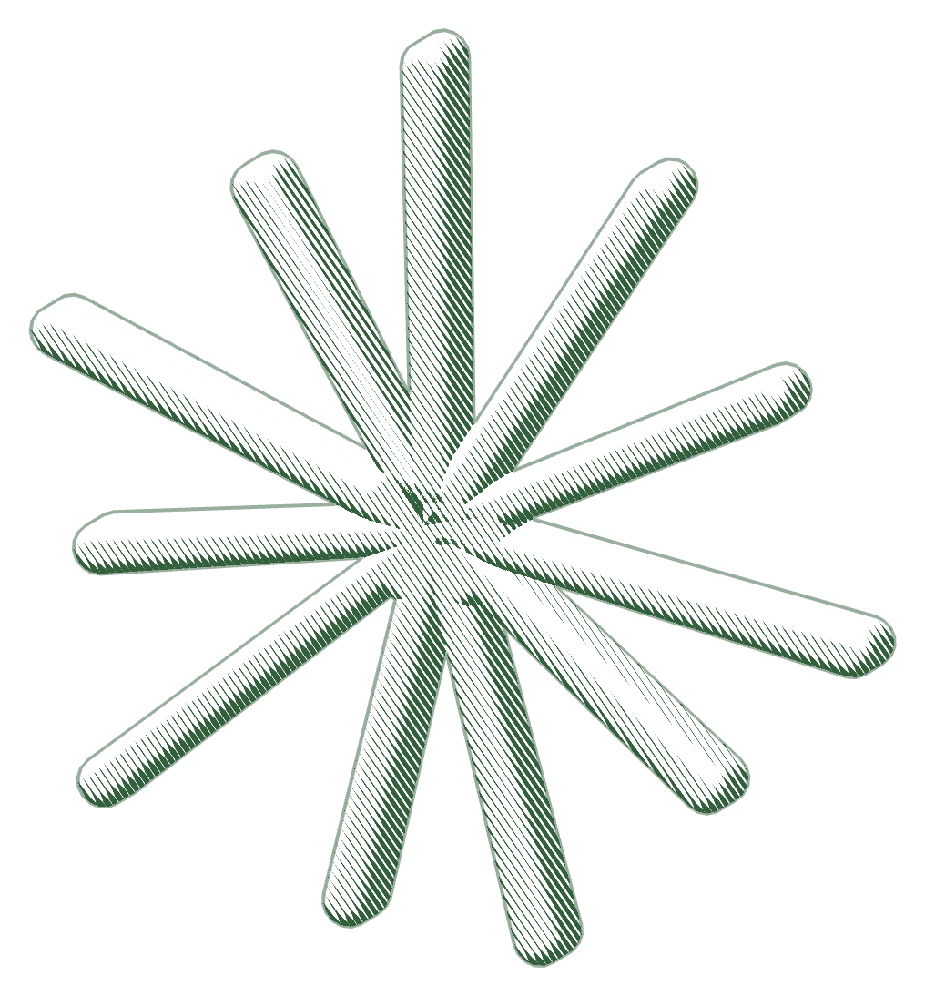 An engraving of a spark